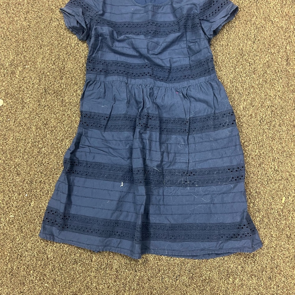 Old Navy Navy Blue Casual Kids Dress